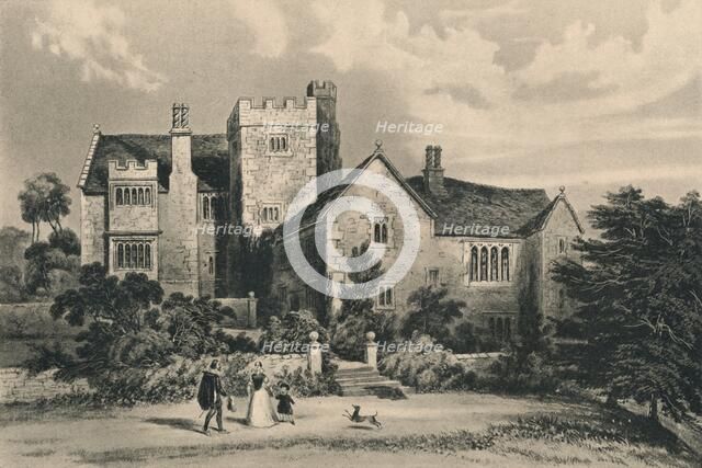 Throwley Hall, Staffordshire, 1915. Artist: Unknown.