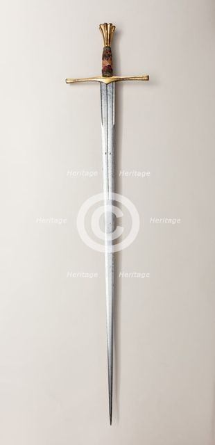 Thrusting Sword (Spada da Stocco), probably Italian or Spanish, ca. 1500. Creator: Unknown.