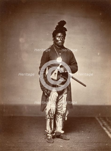 Ti ra wa hut Re sa ru (Sky Chief), ca. 1867. Creator: Attributed to Edric L. Eaton.