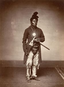Ti ra wa hut Re sa ru (Sky Chief), ca. 1867. Creator: Attributed to Edric L. Eaton