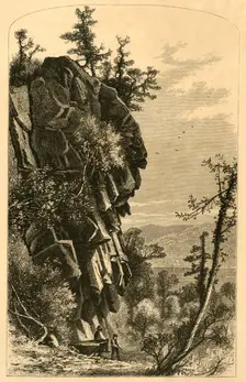 Titan's Pier, Mount Holyoke 1874. Creator: James H. Richardson