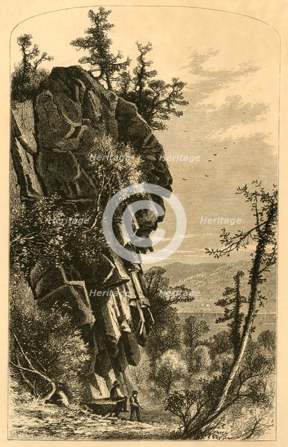 'Titan's Pier, Mount Holyoke', 1874.  Creator: James H. Richardson.