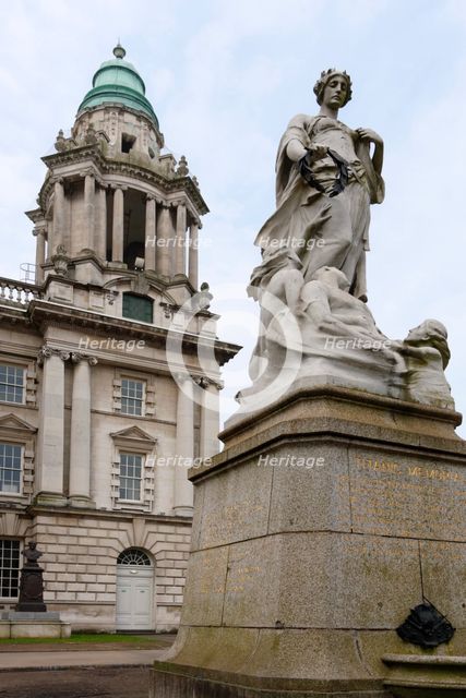 Titanic Memorial, Belfast, Northern Ireland, 2010. Creator: Peter Thompson.