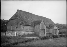 Tithe Barn, Cherhill, Wiltshire, Wiltshire, 1930s. Creator: Marjory L Wight
