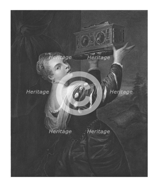 'Titian's Daughter', (1795). Creator: James Heath.