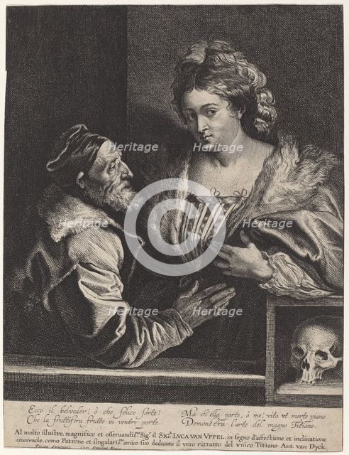 Titian's Mistress. Creator: Anthony van Dyck.