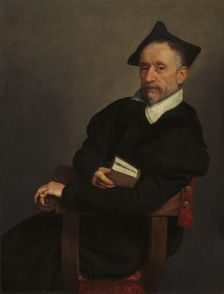 Titian's Schoolmaster, c. 1575. Creator: Giovanni Battista Moroni