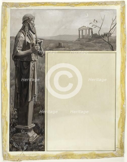 Title (for Lamia), 1885. Creator: Will H. Low.