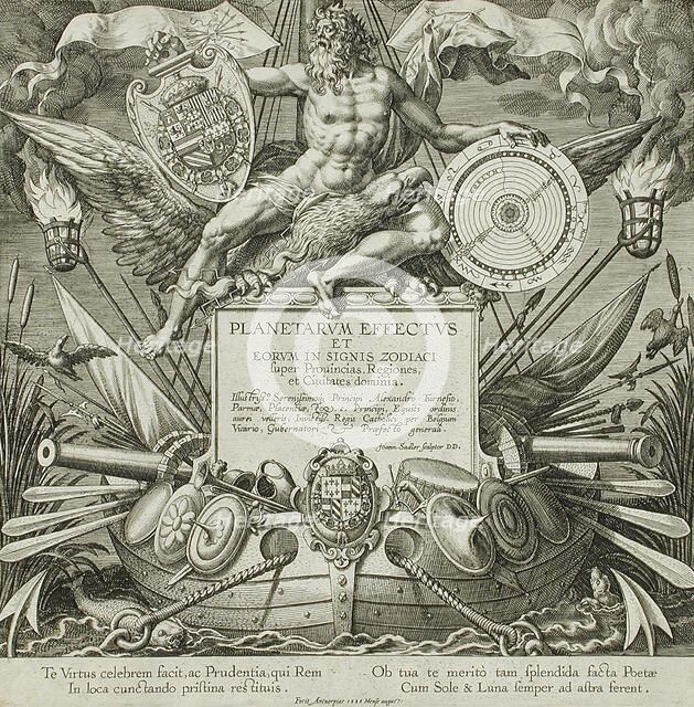 Title Page, 1585. Creator: Johann Sadeler I.