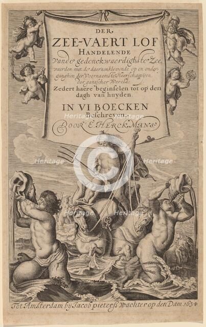 Title Page, 1634. Creator: Willem Basse.