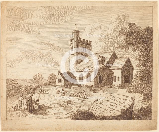 Title Page, 1784. Creator: Lydia Bates.