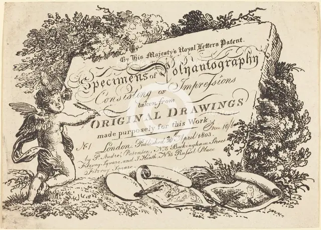 Title Page, 1803. Creator: Unknown.