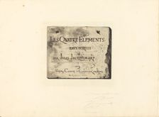 Title Page, 1863. Creator: Jules-Ferdinand Jacquemart