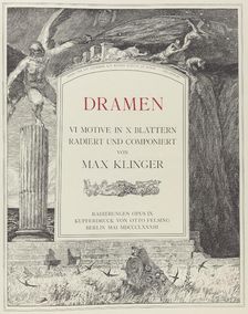 Title Page, 1883. Creator: Max Klinger