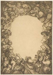 Title Page, The Caricature Magazine, or Mirror of Mirth, November 1808. Creator: Thomas Rowlandson