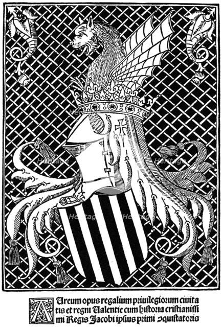 Title page to the Aureum Opus, 1515 (1964). Artist: Anon