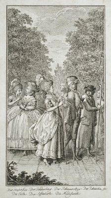 Title Page to Westphal's Portrait 1781. Creator: Daniel Nikolaus Chodowiecki