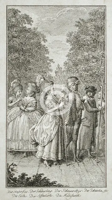 Title Page to 'Westphal's Portrait', 1781. Creator: Daniel Nikolaus Chodowiecki.