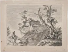 Title-Page to a Series of Ten Landscapes, 1763. Creator: Jean-Jacques de Boissieu