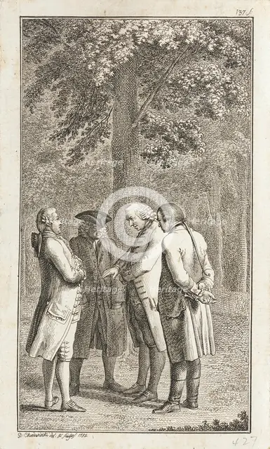Title page to Eberhard's 'Amyntor, a Story in Correspondence', 1782. Creator: Daniel Nikolaus Chodowiecki.