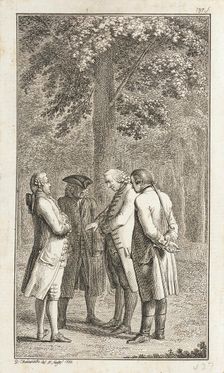 Title page to Eberhard's Amyntor, a Story in Correspondence 1782. Creator: Daniel Nikolaus Chodowiecki