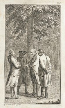 Title page to Eberhard's Amyntor, a Story in Correspondence 1782. Creator: Daniel Nikolaus Chodowiecki