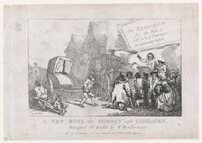 Title Page: A New Book of Horses and Carriages,or, The Rhedarium for the Sale of All Sorts..., 1784. Creator: Thomas Rowlandson