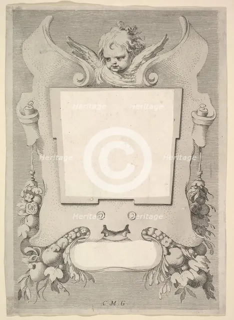 Title Page: Bentivoglio, Della Guerra di Fiandra, 1632. Creator: Claude Mellan.
