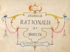 Title Page, c. 1575/1580. Creator: Joris Hoefnagel