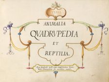 Title Page, c. 1575/1580. Creator: Joris Hoefnagel