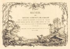 Title Page, c. 1740-1745. Creator: Jacques Philippe Le Bas