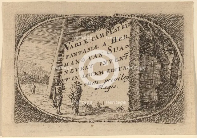 Title Page. Creator: Herman van Swanevelt.