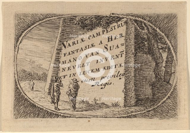 Title Page. Creator: Herman van Swanevelt.