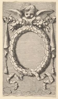 Title Page: Desmarets de Saint-Sorlin, L'Office de la Vierge Marie, 1645. Creator: Claude Mellan