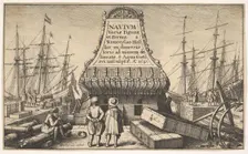 Title page: Dutch Ships, 1647. Creator: Wenceslaus Hollar