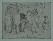 Title Page for "Douze Eaux Fortes d'après Nature", 1858. Creator: James Abbott McNeill Whistler