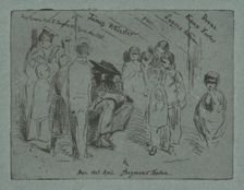 Title Page for "Douze Eaux Fortes d'après Nature", 1858. Creator: James Abbott McNeill Whistler