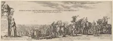 Title Page for "Entry into Rome of His Excellency the Polish Ambassador", 1633. Creator: Stefano della Bella