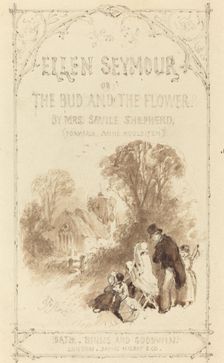 Title Page for "Ellen Seymour". Creator: Birket Foster