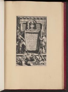 Title Page for Franciscus van Haer, Annales Ducum seu Principum Brabantiae, III, 1623. Creator: Lucas Vorsterman