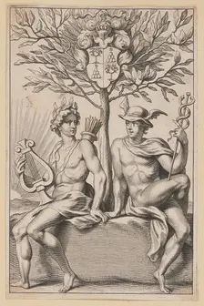Title Page for Philomathi Musae Juveniles, 1654. Creator: Unknown