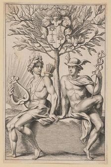 Title Page for Philomathi Musae Juveniles, 1654. Creator: Unknown