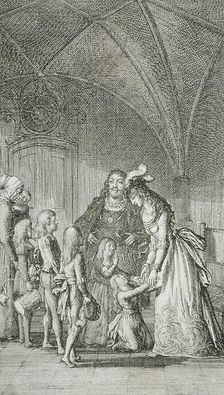 Title Page for W.G. Becker's Beatrice Cenci c1794. Creator: Daniel Nikolaus Chodowiecki