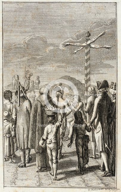 Title Page for Wiesiger's 'Poems', 1792. Creator: Daniel Nikolaus Chodowiecki.