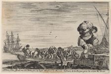 Title Page for "Views of the Ports of the Sea", 1647. Creator: Stefano della Bella