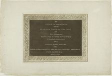 Title Page, from Twelve Views in Aquatinta from Drawings taken on the Spot in South Wales, 1775. Creator: Paul Sandby