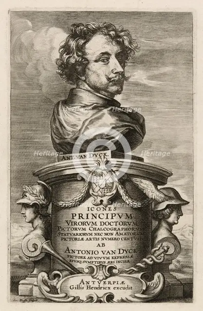 Title Page from the "Iconography", 1645. Creator: Jacob Neeffs.