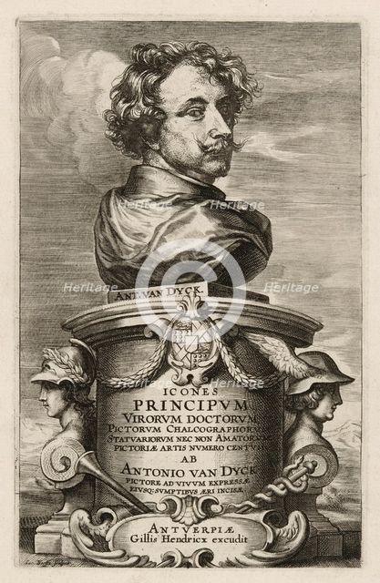 Title Page from the "Iconography", 1645. Creator: Jacob Neeffs.