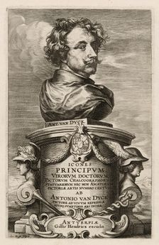 Title Page from the "Iconography", 1645. Creator: Jacob Neeffs