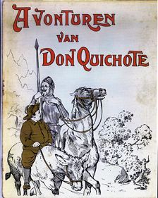 Title page of the book El ingenioso hidalgo Don Quijote de la Mancha (The Ingenious nobleman Do…